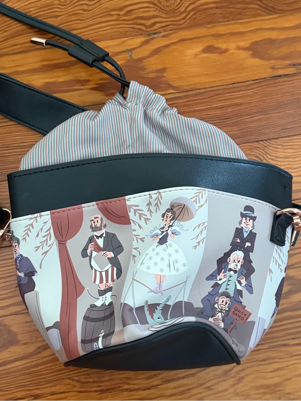 Haunted Mansion Disney Bucket Shoulder Bag - Picture 4 of 6